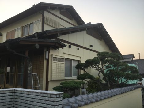 佐賀県佐賀市川副町大詫間Ｋ様邸　外壁塗装工事